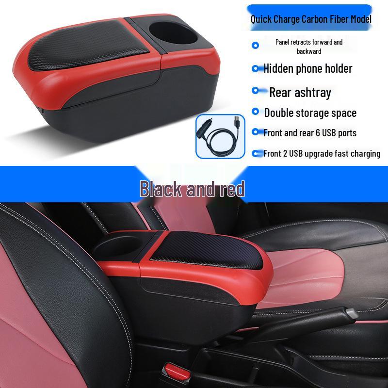 Mahindra E20 Plus Center Console Box Armrest Accessories