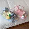 Korean Style Cloth Messenger Bag Dopamine Color Book Bag Sweet Fruit Nylon Backpack  Travel