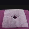 100PCS Non-woven Fabric Cross Hole Face Towel Dustproof Beauty Salon Face Towel  Beauty Bed