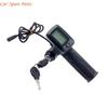 Y4UA Motorbike Pace Regulation Grip Live LCD Display Slope Power Increase ABS
