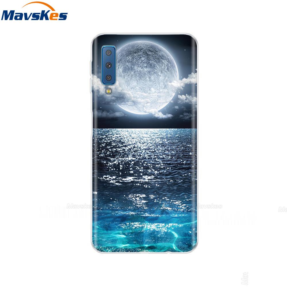 Silicone Cover For Samsung Galaxy A7 2018 Case A750 A750F Case 6.0' TPU Phone case For Samsung A 7 2018 750 750F Fundas Coque
