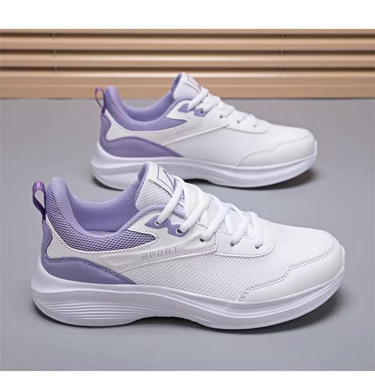 Women's shoes large size new spring and summer mesh fly-woven breathable sports and leisure shoes outdoor running fashion versatile trend shoes