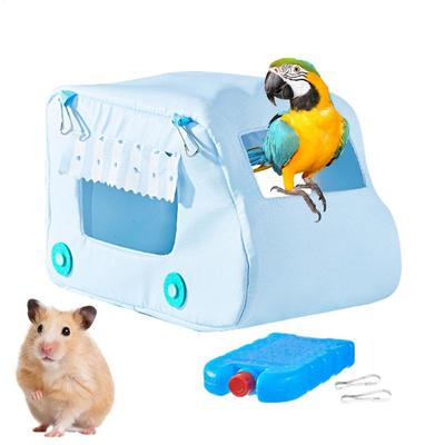 Bird Bed For Cage Bird Hammock Cockatiel Cage Accessories Car Shape Cooling Sleeping Cave House Pet Supplies Parrot House Nest