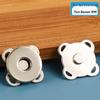 Fibbia a pressione magnetica per borse in pelle: Accessorio Valigia con Bottone Metallico e Chiusura Invisibile.