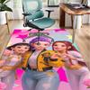 Superhero kpop Friends Adventure Office Rug Chair Mat, Game Carpet, Suitable for Front Door, Bedroom, Living Room, Desk, Holiday Gift