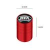 ATC2  Dustproof Car Wheel Tire Valve Caps 4Pcs Auto Exterior Decor Accessories For KIA Picanto Sportage Rio Ceed Cerato Soul K5 K9