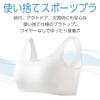 RONGUI Disposable Sports Bras for Women and Girls, Wireless, Disposable Underwear for Travel, Cotton, and Emergency Preparedness (5 Bras, 5 Colors)