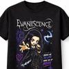 Evanescence Gothic Rock Bring Me To Life Lyrics Graphic Music Unisex TShirt