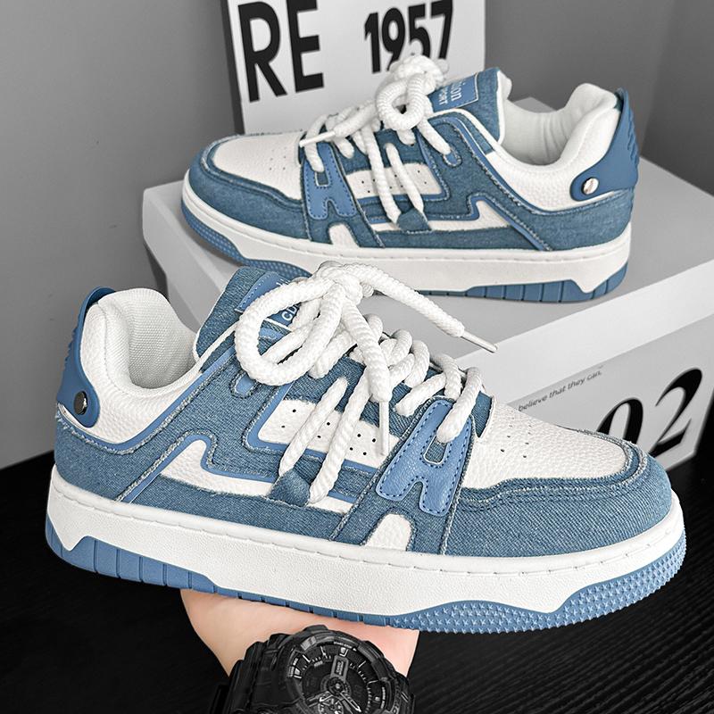 Mens Board Shoes 2026 Autumn New Low Top Sneakers Young Students Trendy Luxury Design Comfortable Casual Sports Shoes for Men