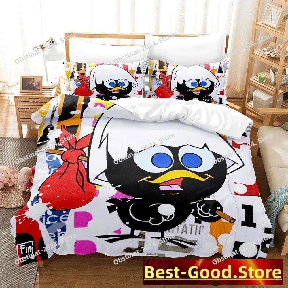 New Calimero Printed Bedding Set Single Twin Full Queen King Size Bed Set Aldult Kid Bedroom Duvetcover Sets 3d Anime Kawaii Bed