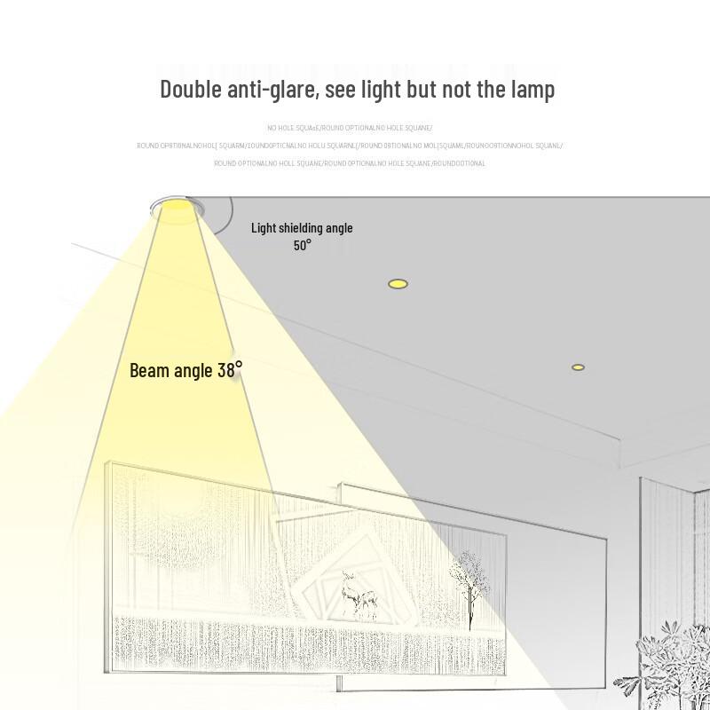 Meng Pao Recessed LED Spotlight
