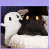 Halloween Sickle Ghost Plush Toy With Short Flannel Fabric For Holiday Decor And Gift Giving