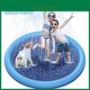Hochwertige PVC-Haustier-Sprinkler-Matte Interaktive Wasserspielmatte für Kinder und Hunde