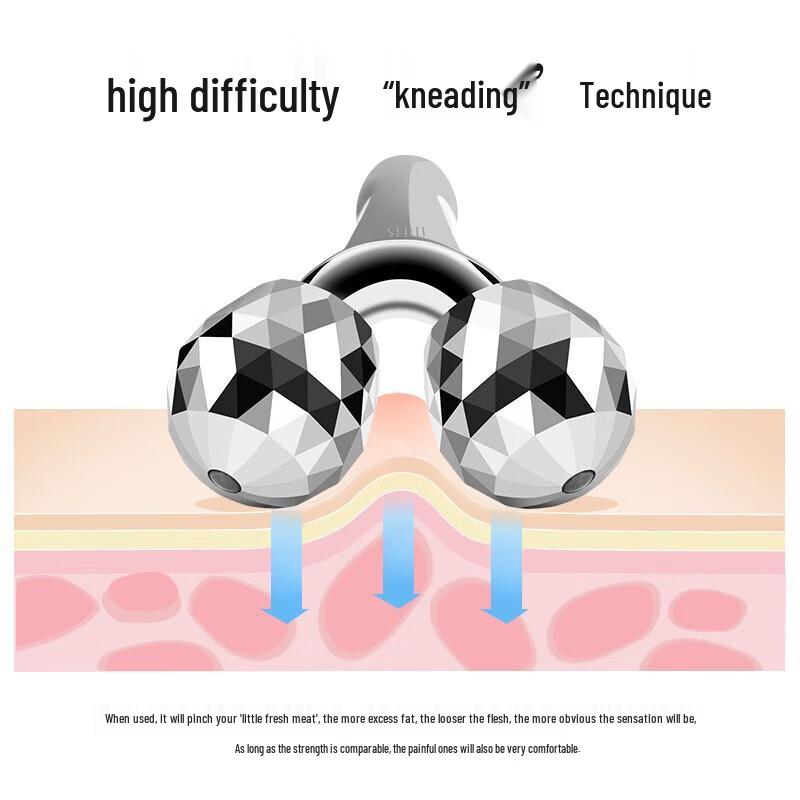 MKS NV8510A 3D Roller Facial Massager