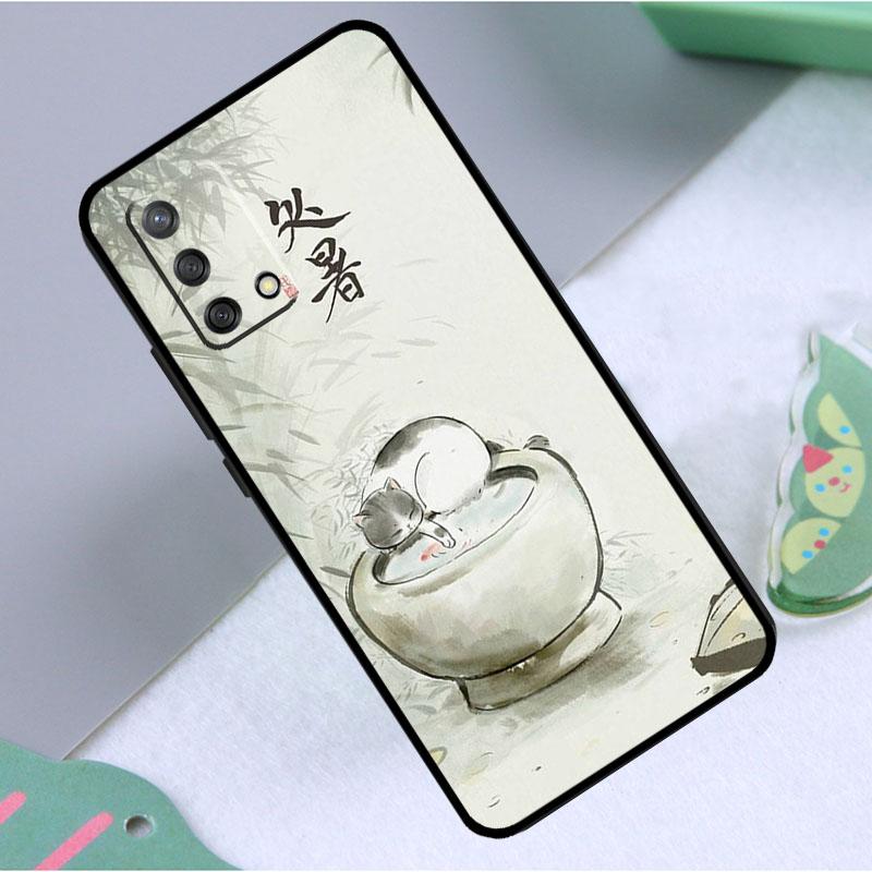 

Самый очаровательный чехол с кошкой для OPPO A16 A15 A52 A72 A94 A74 A54 A5 A9 A31 A53 A83 A93 A91 Find X5 X3 Pro Find X3 Pro