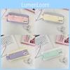 Student Pencil Case With Zipper Large Capacity For Girls And School Supplies