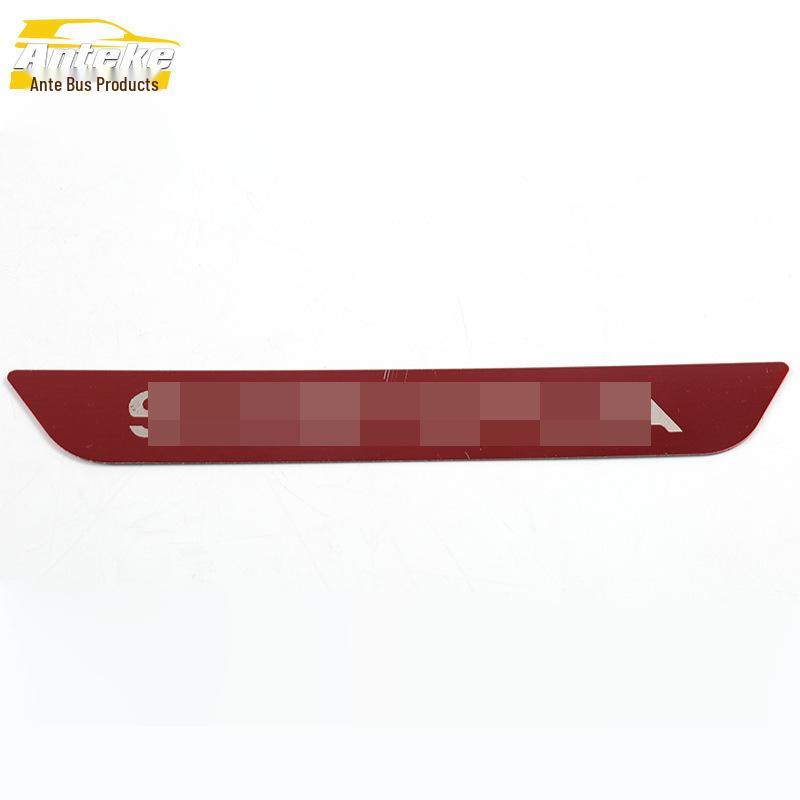 

Stainless Steel Tailgate Trunk Guard for 2018 Sienna: Rear Plate Sequin Protection Accessory