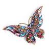 SKEDS Exquisite Women Girls Elegant Butterfly Crystal Brooch Pin Vintage Full Crystal Butterflies Insect Banquet Badges Buckles