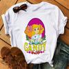 Anime Candy Candy T-shirt Clothes for Women Japanese Manga Short Sleeve Graphic Tee Y2k Kawaii Casual Tops Women's Sumer Clothes