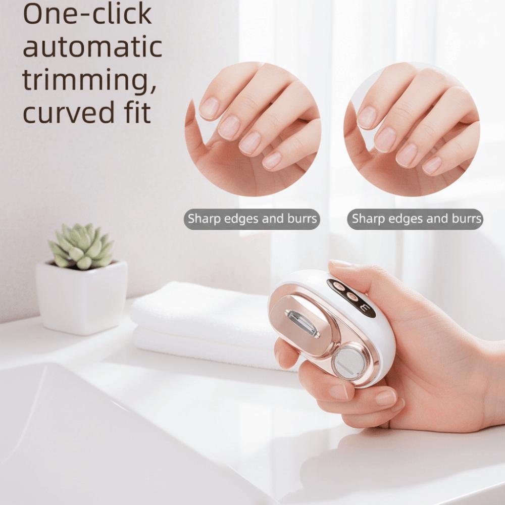 Rechargeable Electric Nail Trimmer Anti-Pinch Nail Care Machine Electric Nail Clippers  Thick Nails