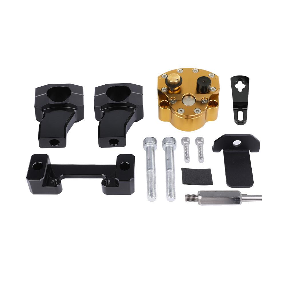 Adjustable Steering Stabilizer Gold for CFMoto 450MT 800MT IBEX