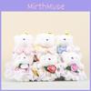 Adorable Bear Plush Toy With Short Pile Fur For Girls Bags And Collectible Decor