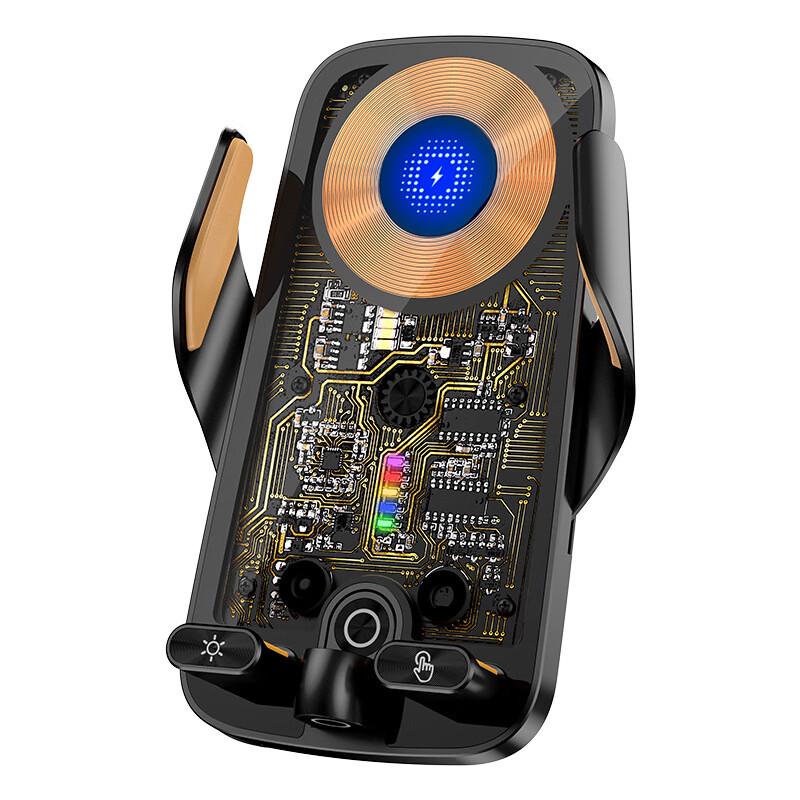 OIMG Transparent Car Phone Holder with Wireless Charging