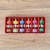 6PCS Christmas Wooden Carousel Horse Miniature Ornaments Christmas Tree Hanging Pendants New Year Gift Toy Kid Home Party Decor