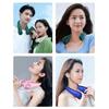 Bladeless Neck Fan USB Rechargeable Air Cooler Cooling Fan Wearable Neck Leafless Fan