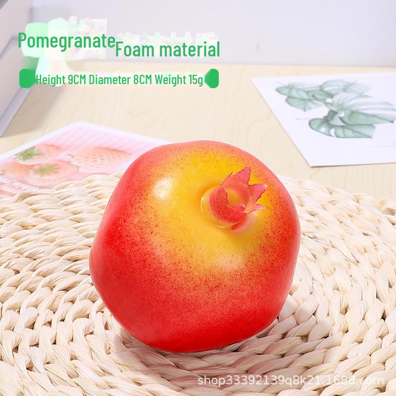 Kids' Educational Toys: Simulated Fruits - Grapes, Persimmons, Apples, Bananas - for Play, Decor, and Props