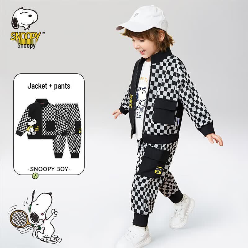 

Snoopy Boys Spring/Autumn Casual Two-Piece Outfit 110