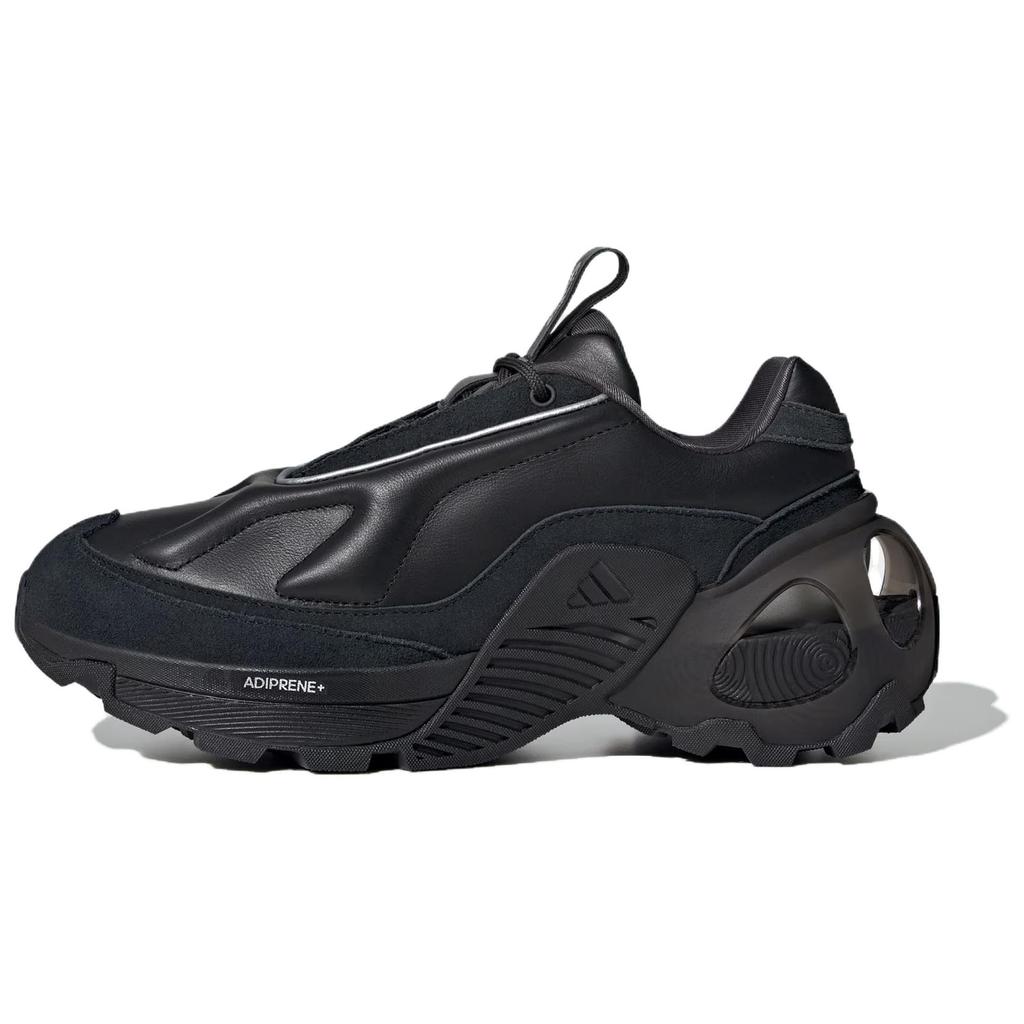 Adidas Wonder Runner Comfortable Soft Non-Slip Wear-Resistant Low-Top Running Shoes Unisex Running Shoes Black JQ7471