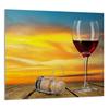GLASPANEL FÜR DIE KÜCHE 65x60 Wein