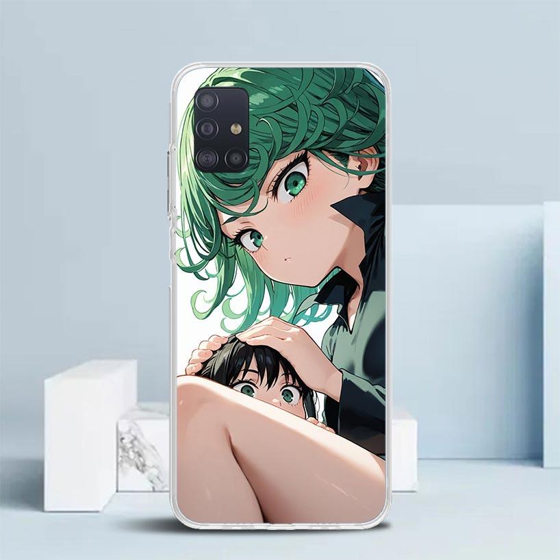 One P-Punch-Man Tatsumaki Soft Cover for Samsung Galaxy A12 A22 A32 A52 A72 A02S Phone Case Note 20 Ultra 10 S10 Plus A51 A71 A5