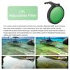 Lens Filter for Gimbals Camera Filters Protector MCUV ND8 ND16 ND32 ND64 CPL