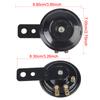 Universal 12V Horn 1.5A 105db Motorcycle Electric Horn Kit Signal for Motorcycle Waterproof Round Loud Horn Speakers