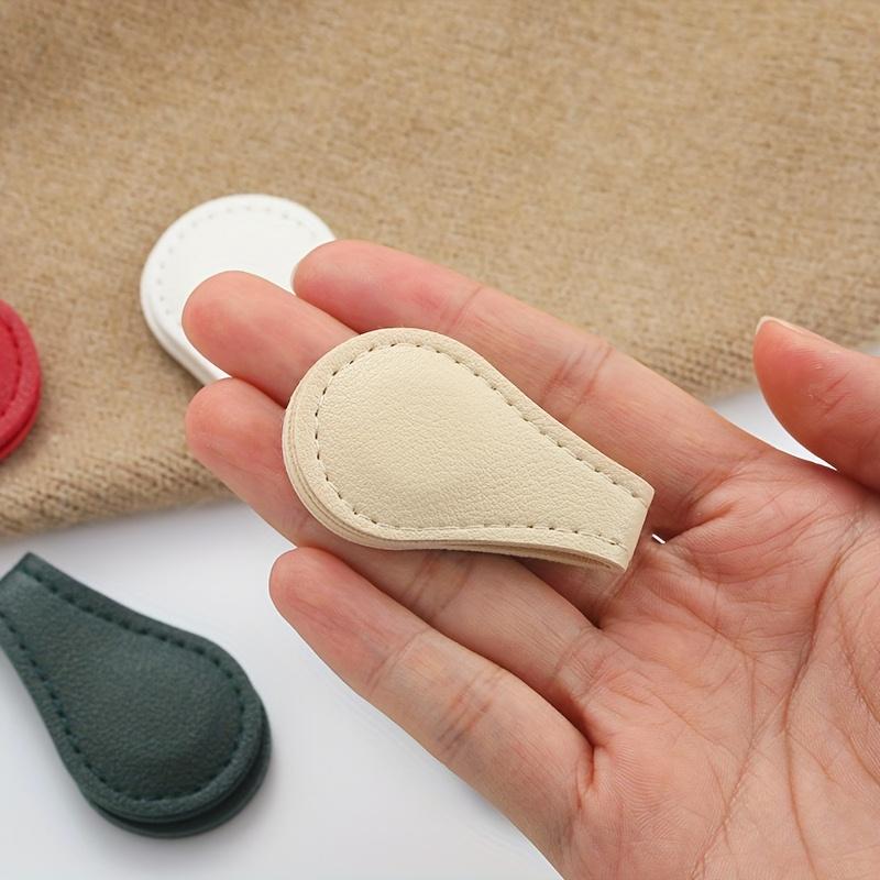 4pcs Magnetic Hemming Clips, No-Sew Strong Magnetic Fasteners, Cuff and Hem Fixing Clips, Multi-Purpose Magnetic Bookmark Clips