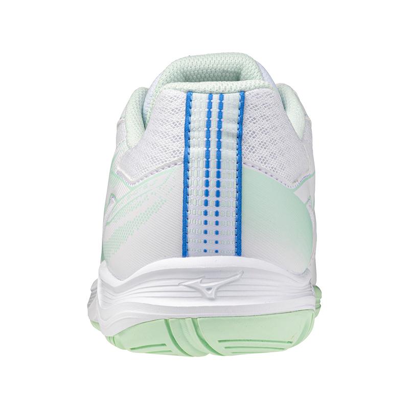 Mizuno Breaker Round Toe Comfortable Low Top Tennis Shoes Unisex Sneakers White 61GA255543