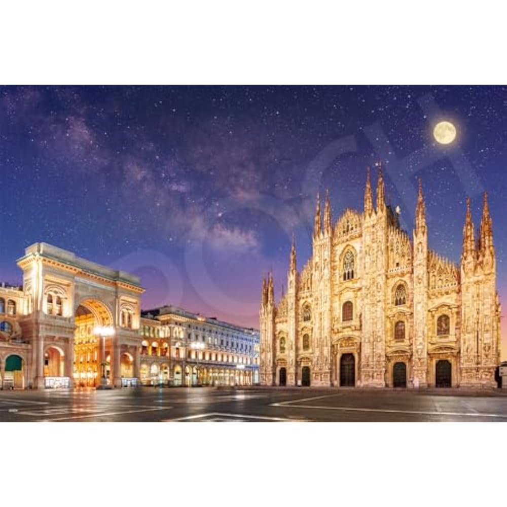 Epoch (EPOCH) 1000 Piece Jigsaw Puzzle Overseas Scenery Magnificent Milan Cathedral - Italy (50 x...