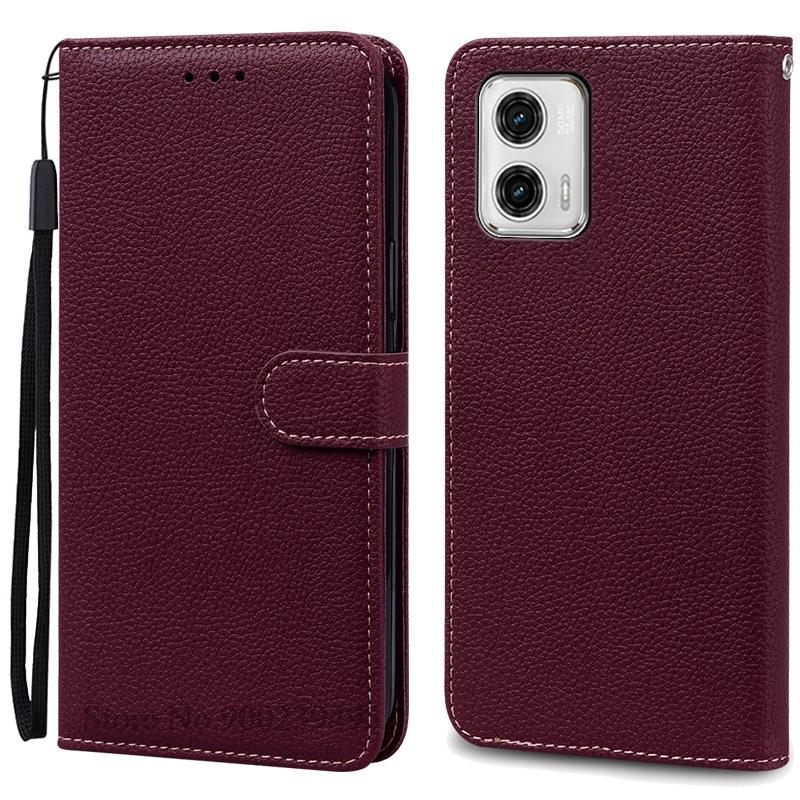 For Motorola G73 5G Case Wallet Leather Flip Cover For Moto G73 5G Case Soft Silicone Book Cover Phone Coque Fundas
