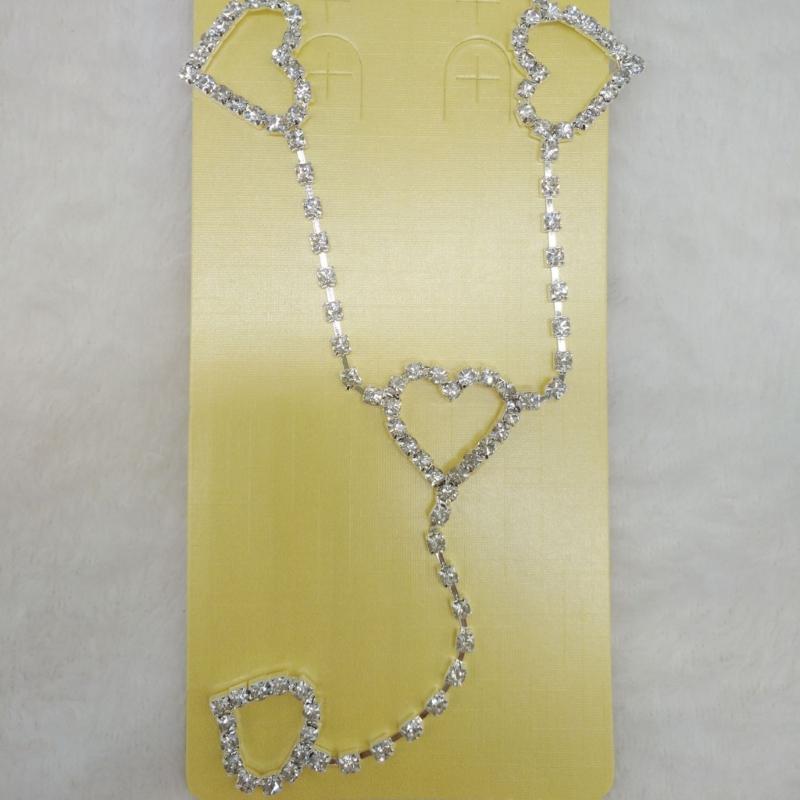 Delicate Rhinestone Dangle Waist Chain Alloy Shinning Body Chains Summer Body Jewelry Accessories for Women and Girls