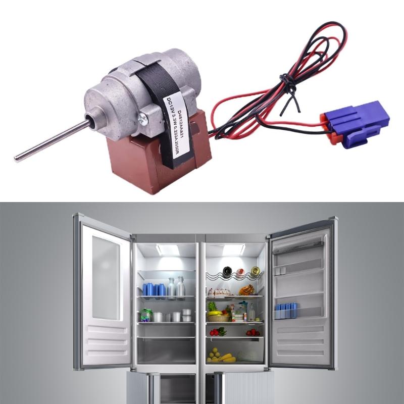12V 2.5W D4612AAA21 Refrigerator Fan Motor Assembly For B20CS80SNB/01 B20CS50SNB/01 B20CS51SNI/01 Replacement Housing