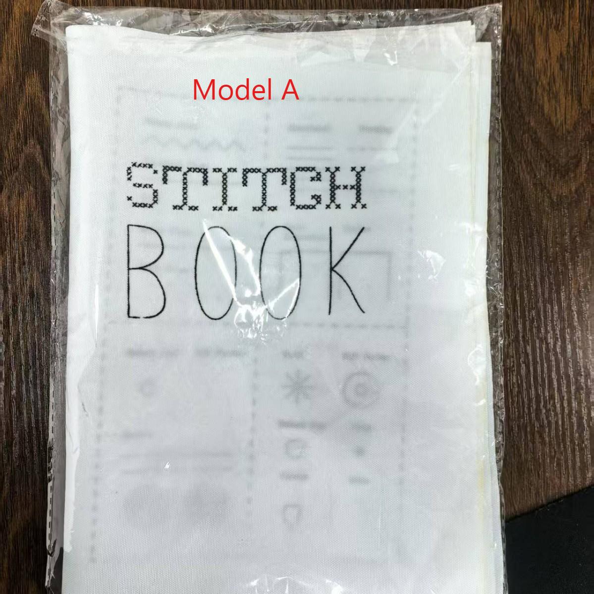 1 New Product Stitch Book: A DIY Stitch Sample Book for Flax Embroidery Enthusiasts Diy