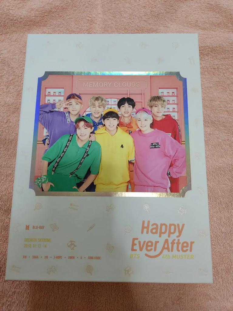 BTS Bangtan 4 Fan Meeting Blu-ray Full Set Used