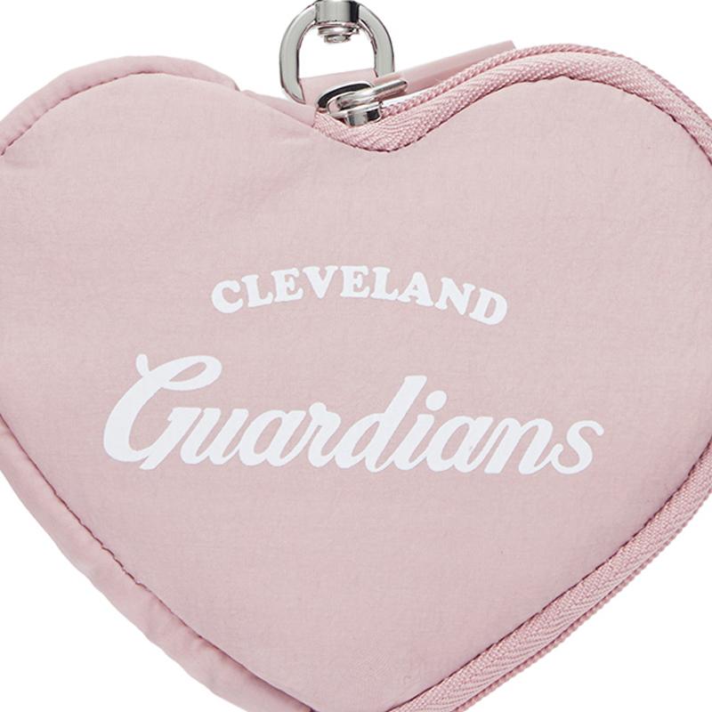 New MLB Cleveland Indians Team Cotton Coin Purse Small Women's Pink 3APOH015N-45PKM