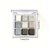 9-Color High-Shine Matte & Shimmery Eyeshadow Palette for Smokey Stage Party Music Festival Makeup Looks Long-Lasting Highly Pigmented Easy To Blend