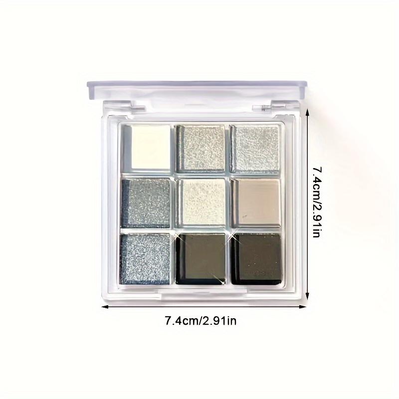 9-Color High-Shine Matte & Shimmery Eyeshadow Palette for Smokey Stage Party Music Festival Makeup Looks Long-Lasting Highly Pigmented Easy To Blend
