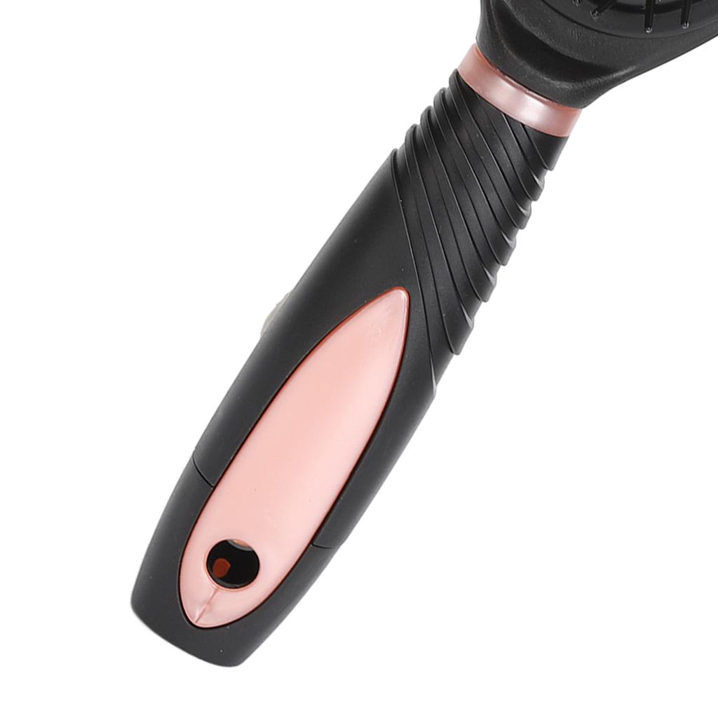 5PCS Hair Brush Set Paddle Hair Brush Detangle Massage Styling Comb Mirror And Holder Stand Set