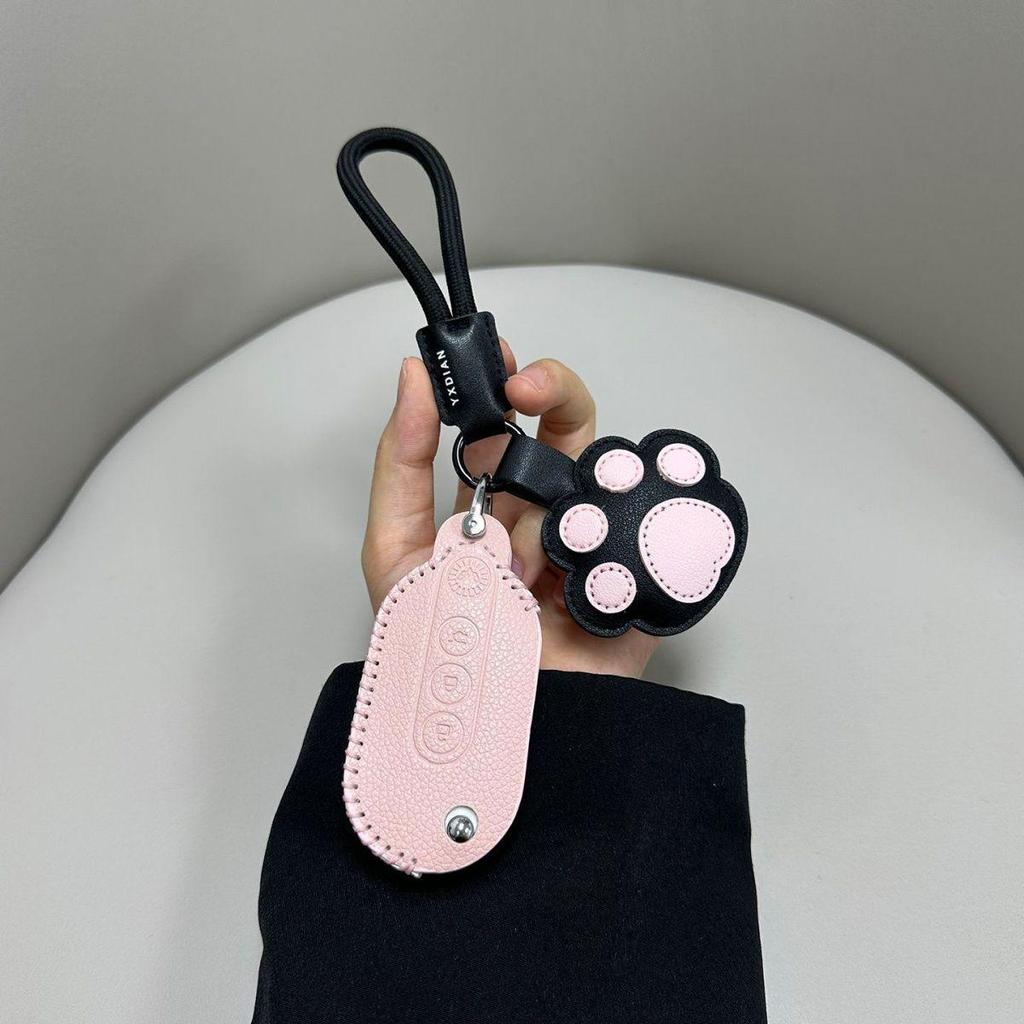 Wuling Bingo Plus Key Cover for 25 Models, Hongguang MINI, and Baojun Yue - Macaron Style Car Shell Buckle