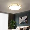 Gold Modern Minimalist Ultra-Thin Nordic LED Ceiling Light for Bedroom